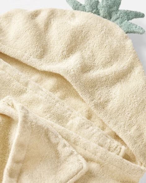 Toddler Organic Cotton Towel - Pineapple_1