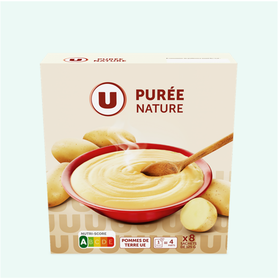 U Purée de Pomme de Terre 8 sachets_0