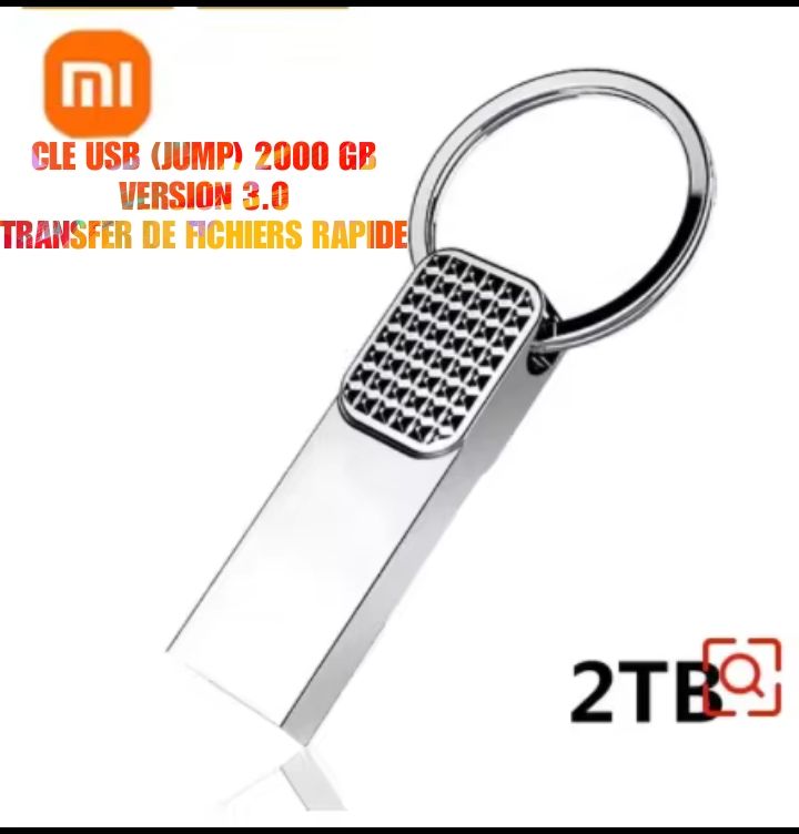 Cle USB (Jump) En Métal 2T(2000GB)_2