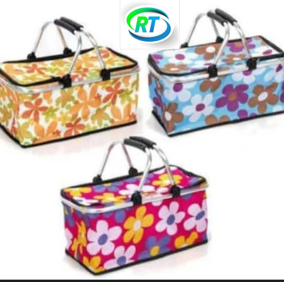 Collapsible Insulated Picnic Basket – Keep Your Food Fresh Anywhere! 🧺❄️_3