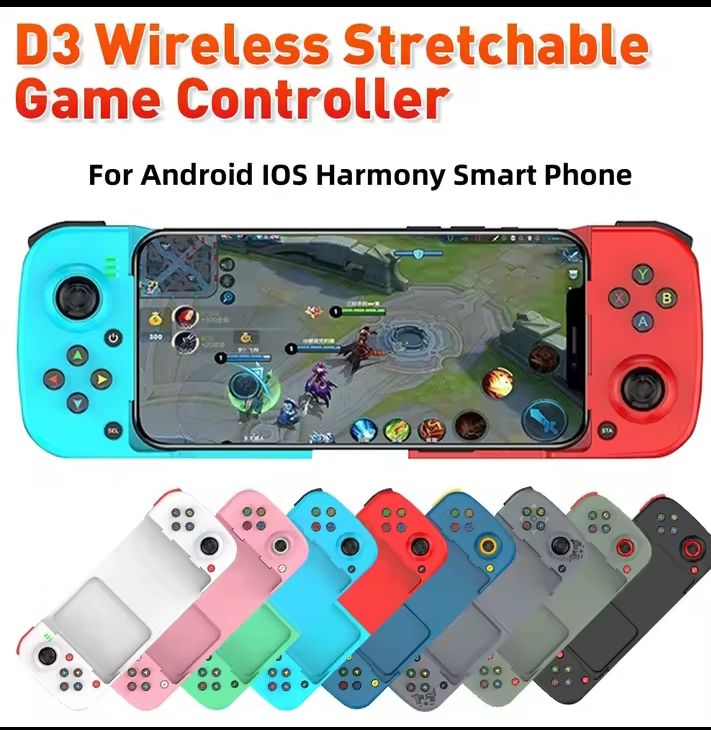 Game Controller D3 Bluetooth Wireless For Android, iPhone, PC _0
