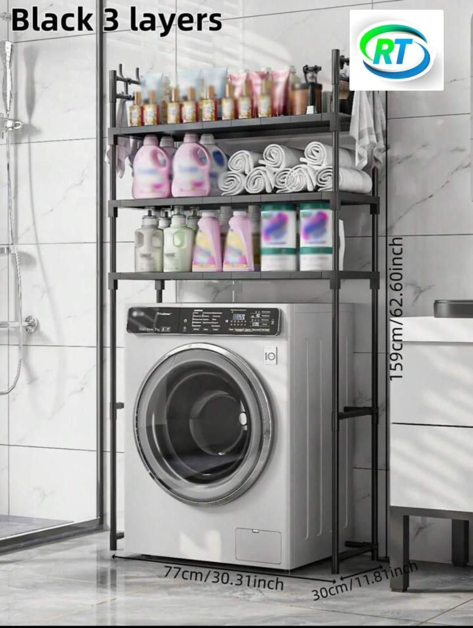 Over-the-Toilet Storage Rack – Maximize Your Bathroom Space 🚽✨_1