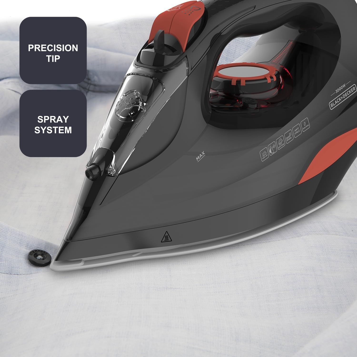 STEAM IRON - BLACK AND DECKER - BXIR3000E_1