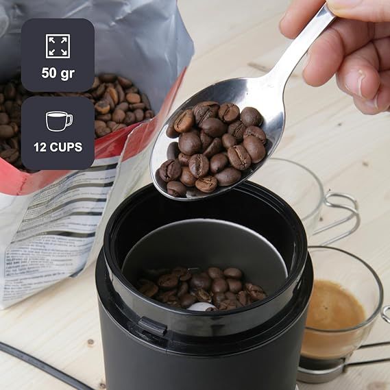 COFFEE GRINDER - BLACK AND DECKER - BXCG150E_6