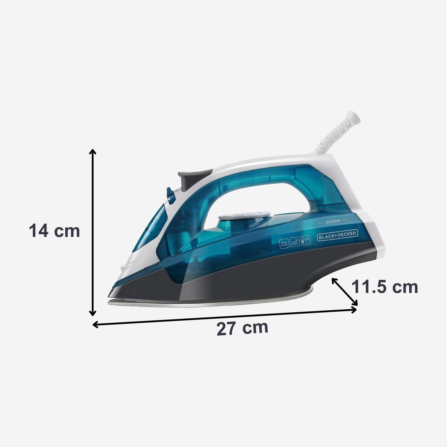 STEAM IRON - BLACK AND DECKER - BXIR2200E_6