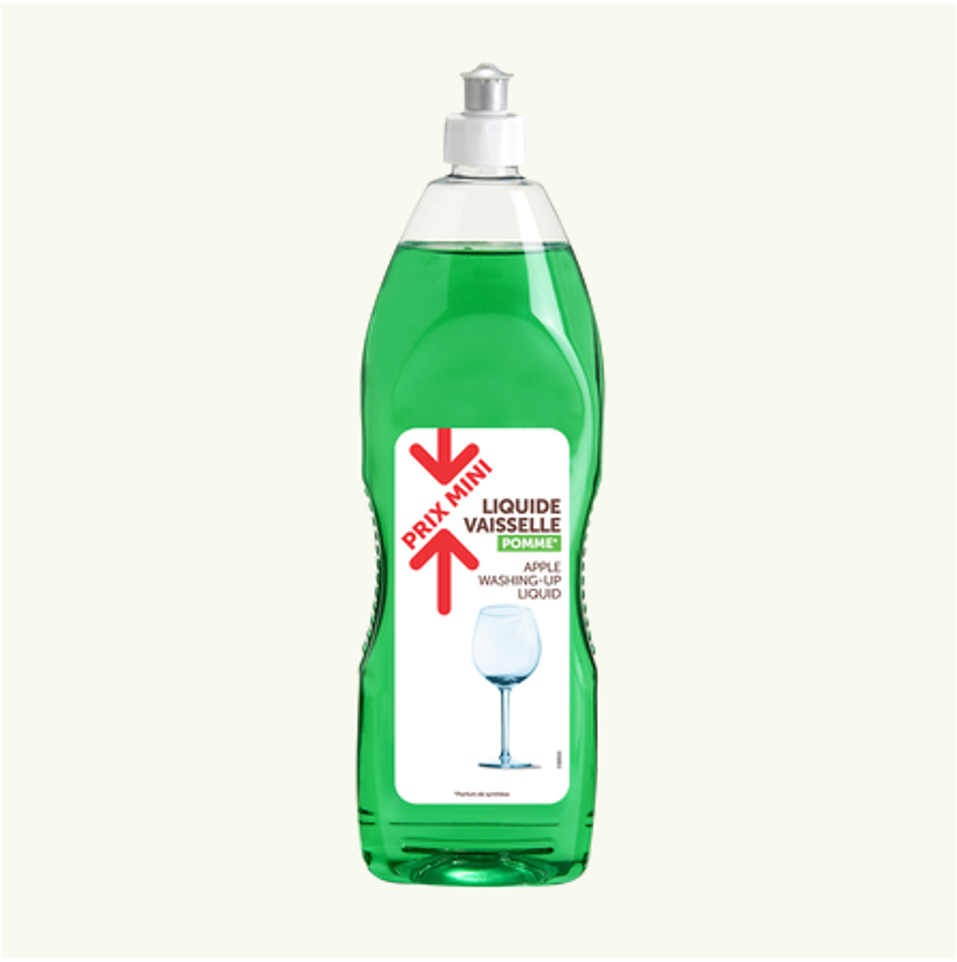 Prix Mini Liquide Vaisselle Pomme 1L_0