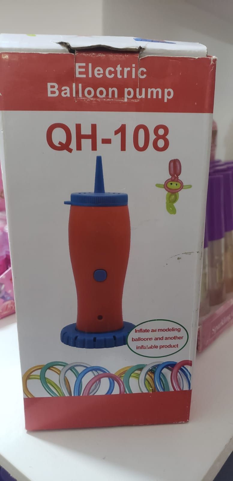 Bomba para inflar globo electric balloon pump_0