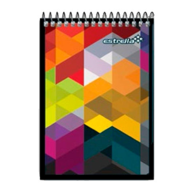 Mini libreta estrella 40hj. Raya _0