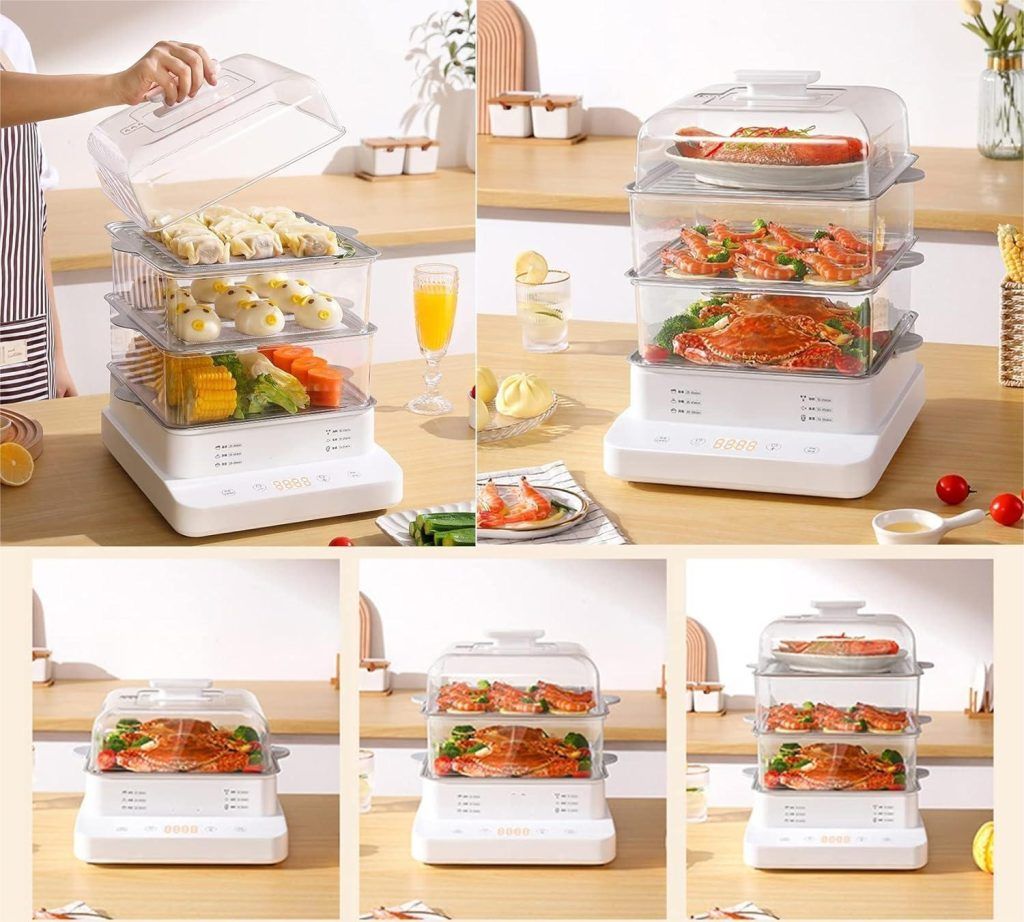 ELECTRIC STEAMER 3 LAYER 24L WT6868_1