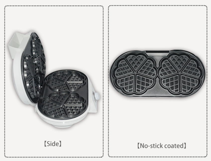 SOKANY DOUBLE MINI WAFFLE MAKER #KJ510_2
