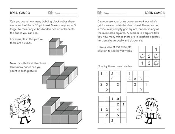 Brain Games For Clever Kids�: Puzzles to Exercise Your Mind_1