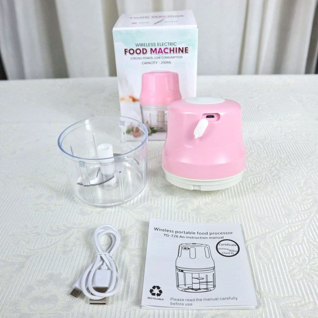 RECHARGEABLE MINI BLENDER 250ML_5