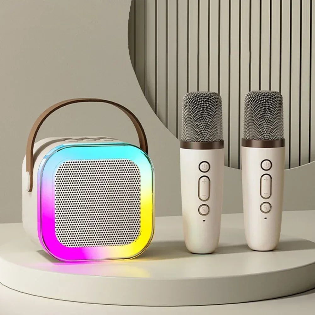 K12 KARAOKE SPEAKER TWO MICROPHONE_4