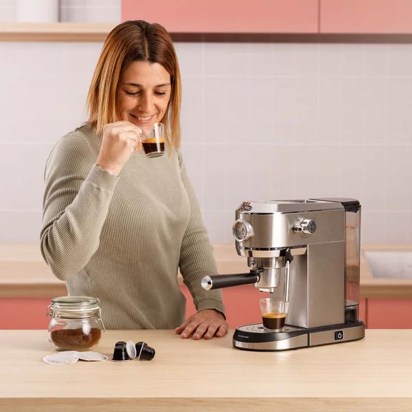 SOLAC- ESPRESSO COFFEe MAKER TASTE SLIM PROCAP(CE4523)_4