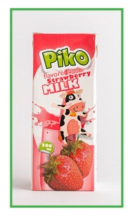PIKO STRAWBERRY MILK 200ML X24 - 20312_0