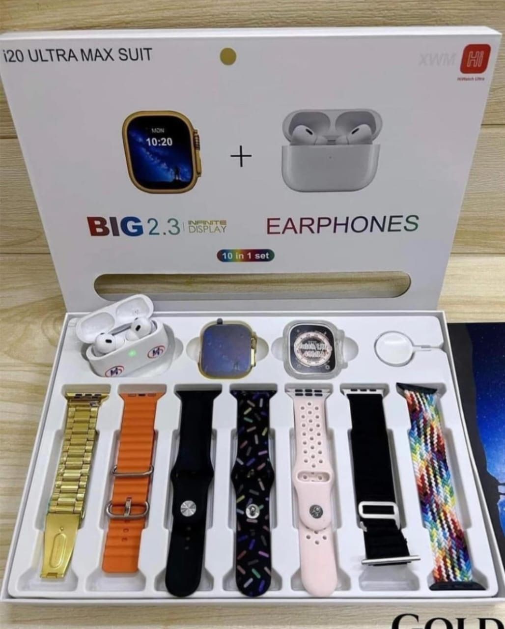 Smart watch ⌚️ & 7 straps and AirPod Pro _2
