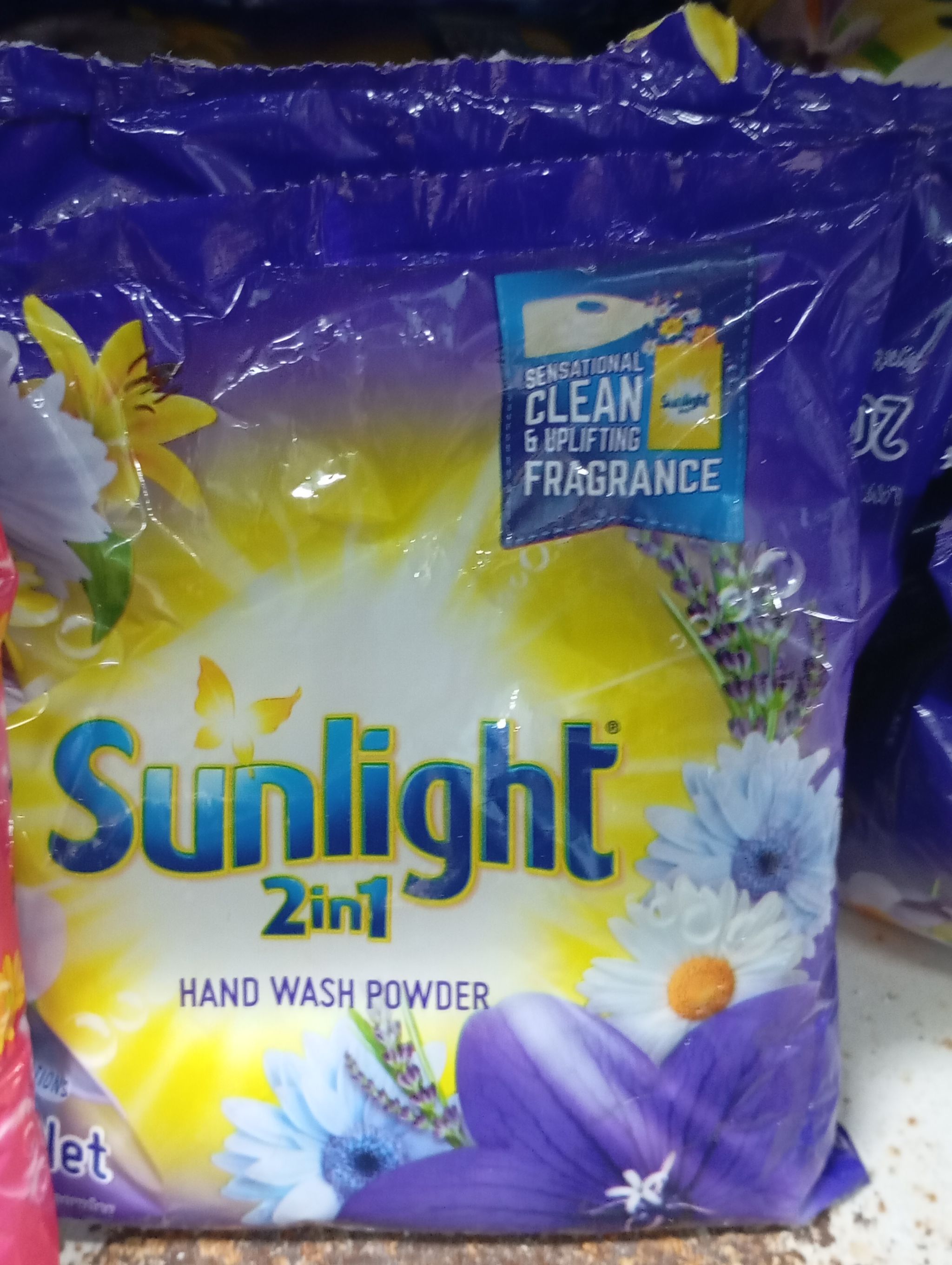 SUNLIGHT WASHING POWDER SACHET 200GM_0