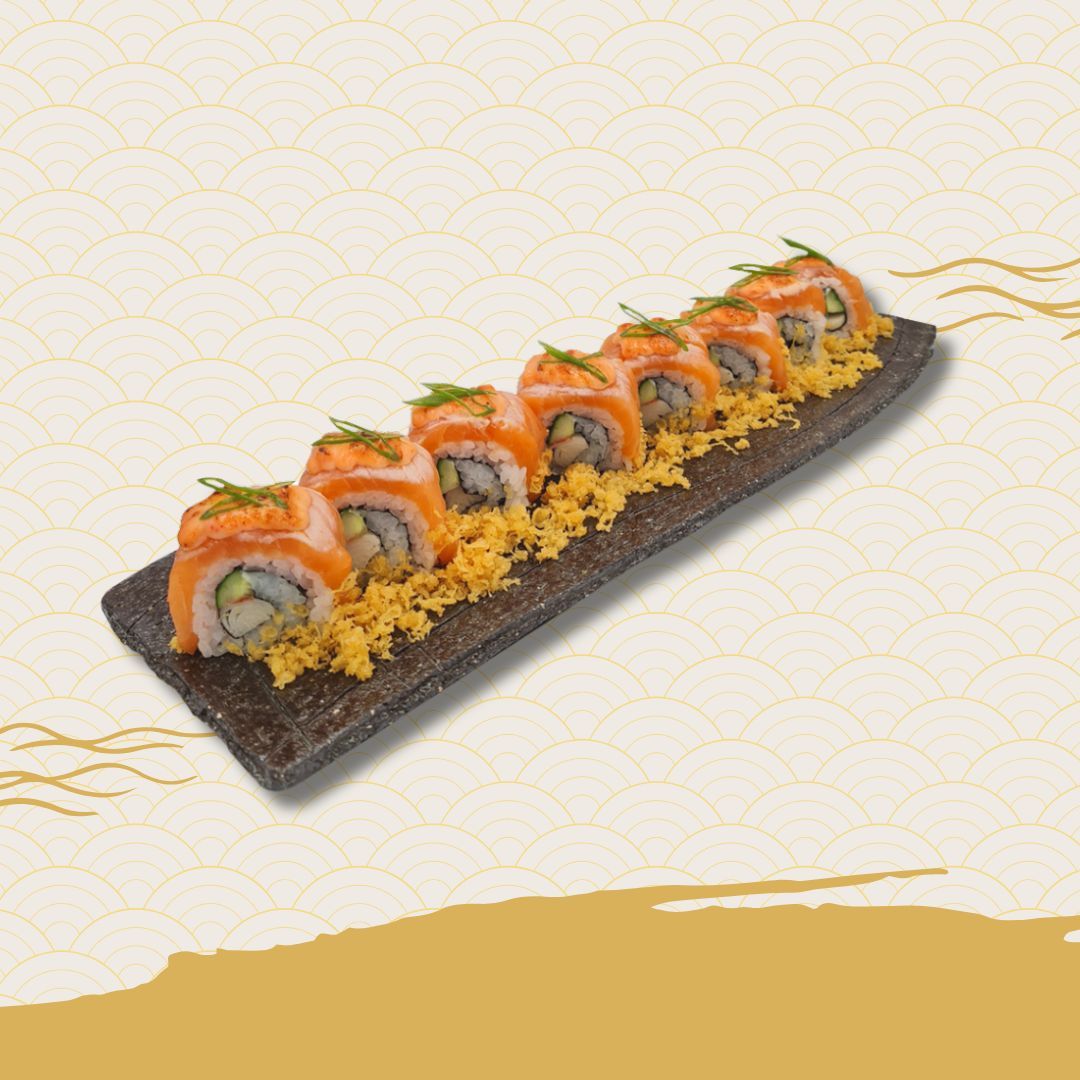 Aburi Salmon Mentai Maki_0