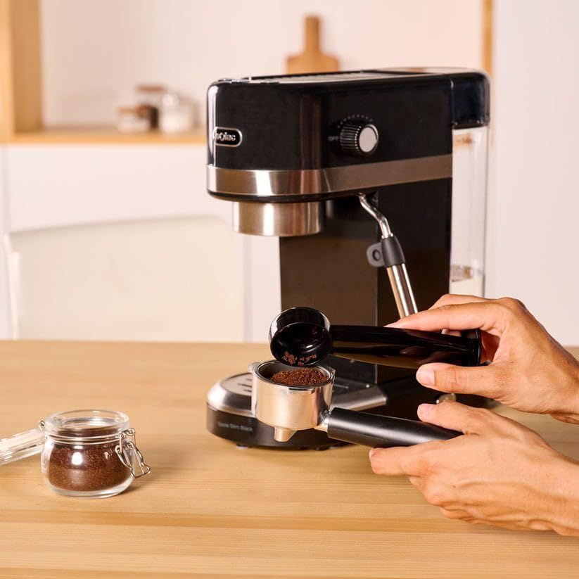 ESPRESSO COFFEE  MAKER - SOLAC -TASTE SLIM BLACK_1