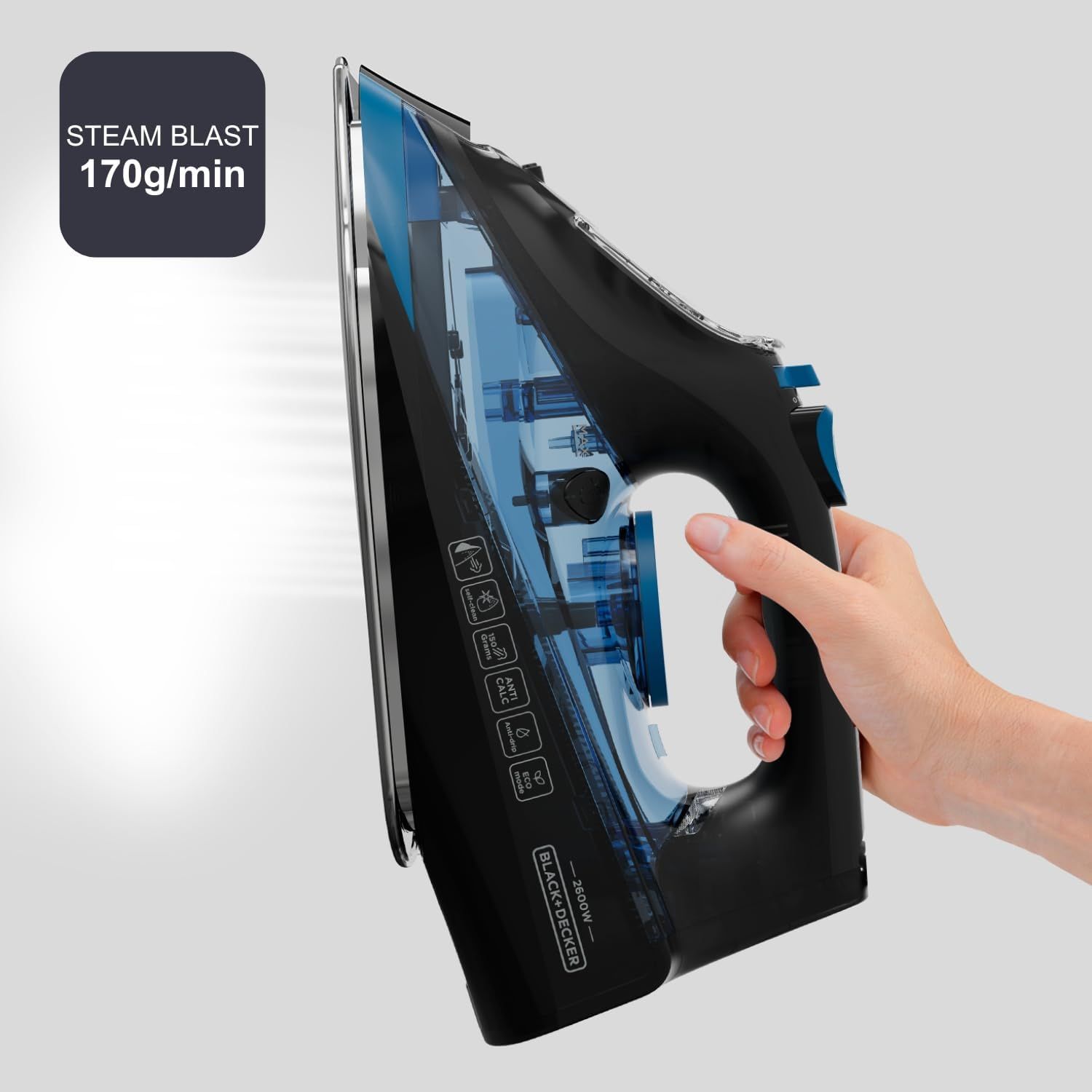 STEAM IRON - BLACK & DECKER - BXIR2605E_6