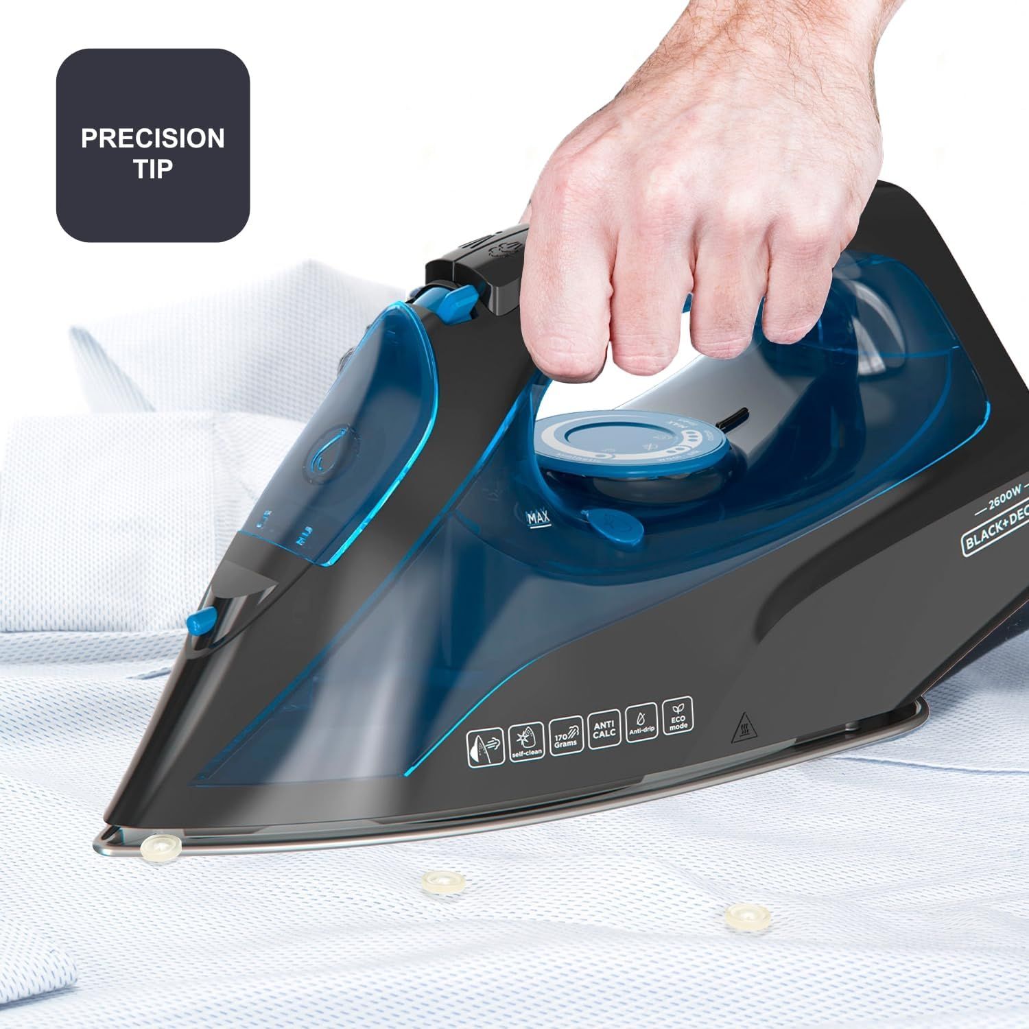 STEAM IRON - BLACK & DECKER - BXIR2605E_2
