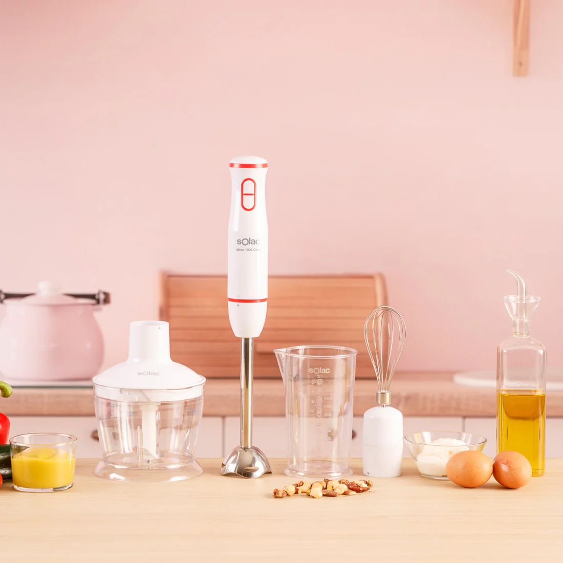HAND BLENDER -SOLAC-  MIXO 1000 CHEF_7