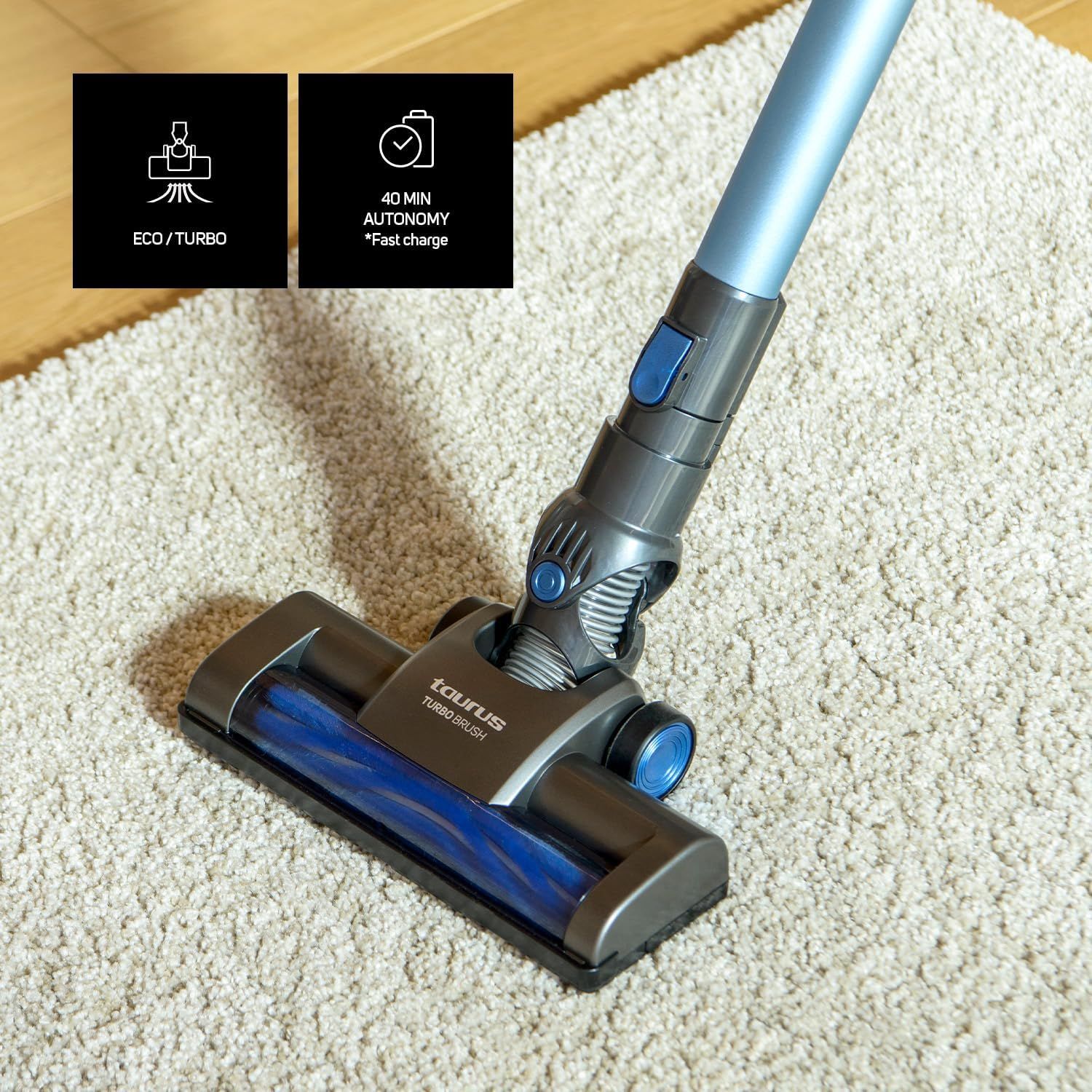 Taurus Ultimate Lithium Vacuum Cleaner 2 Speeds 650ml _2