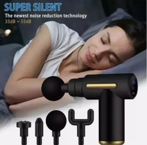 6 speeds Massage Gun Percussion Massager Deep Tissue Muscle Vibrating Relax NEW_0