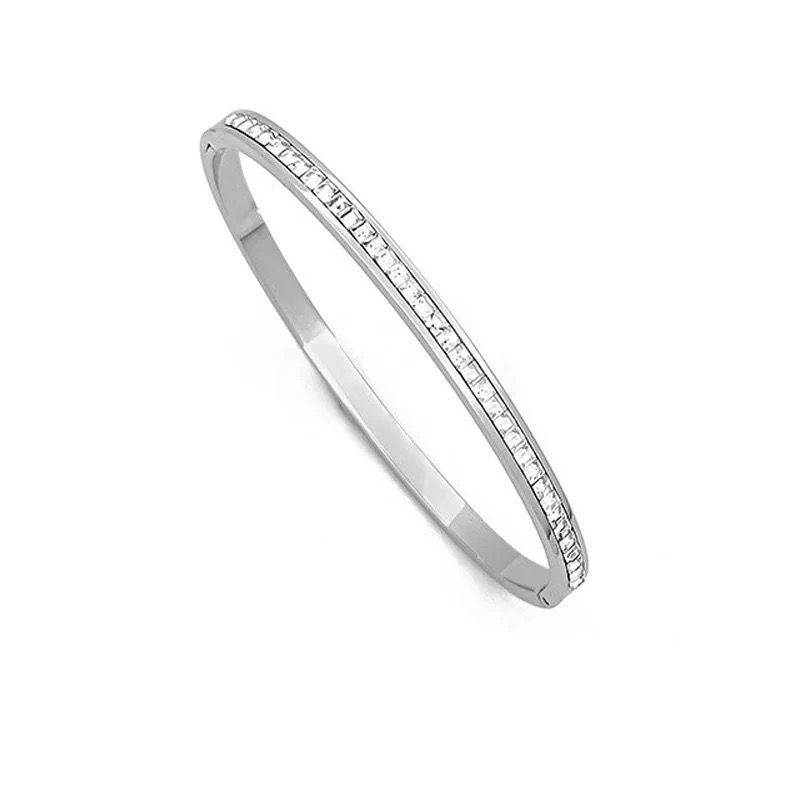 Diamond Bangle (Gold&Silver)_1