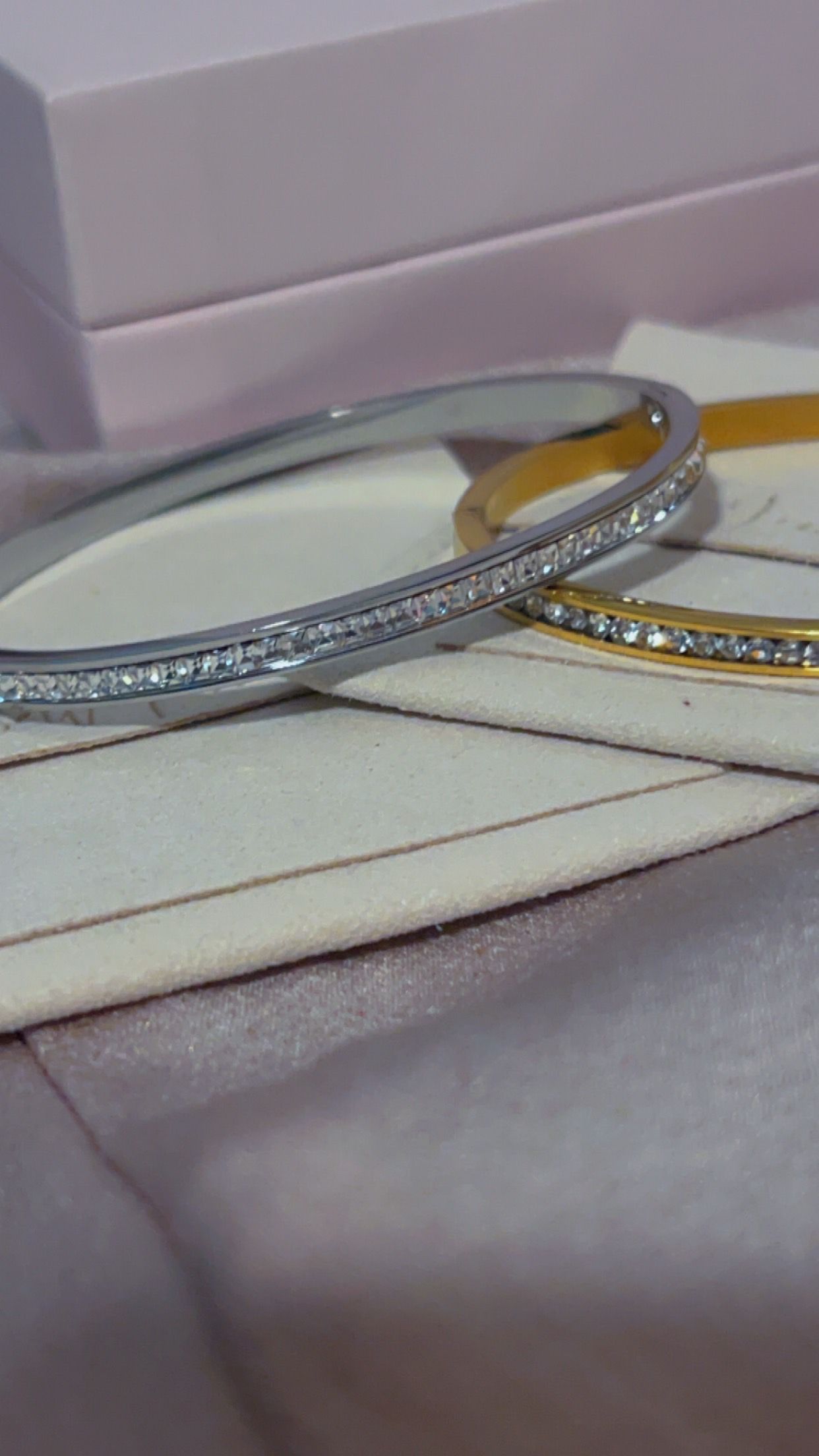 Diamond Bangle (Gold&Silver)_5
