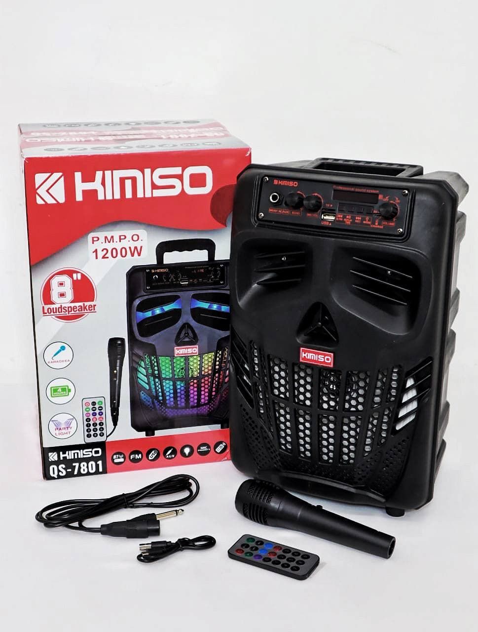QS-7801 8" KARAOKE BLUETOOTH SPEAKER_1