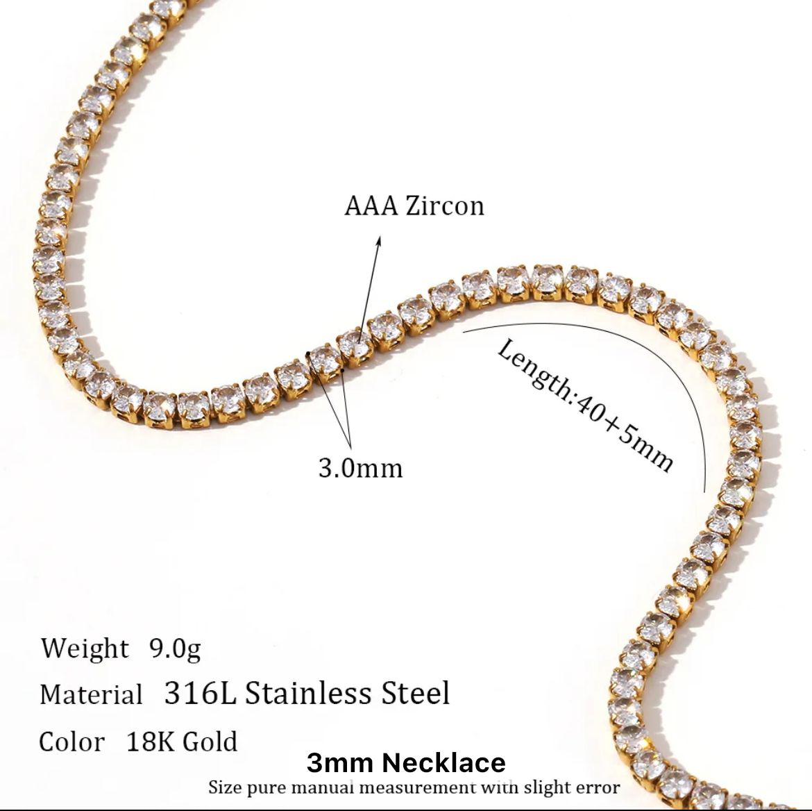 Diamond Tennis Necklace _2