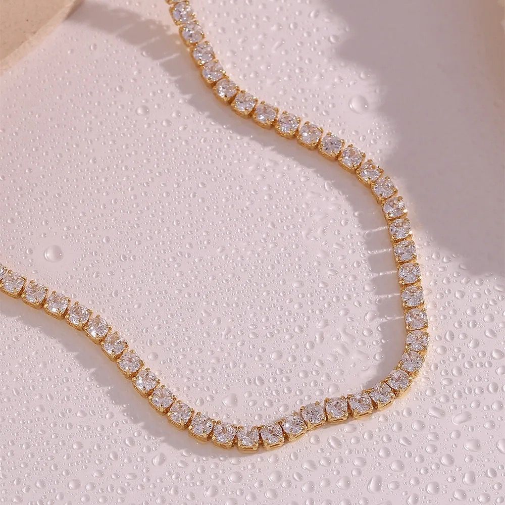 Diamond Tennis Necklace _1