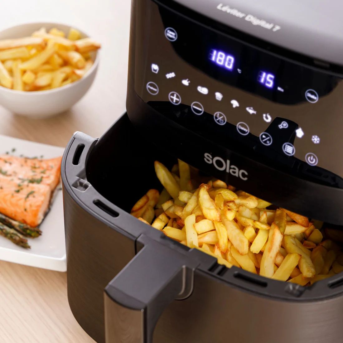 AIR FRYER -SOLAC- LEVITER 7 DIGITAL(FA1521)_5
