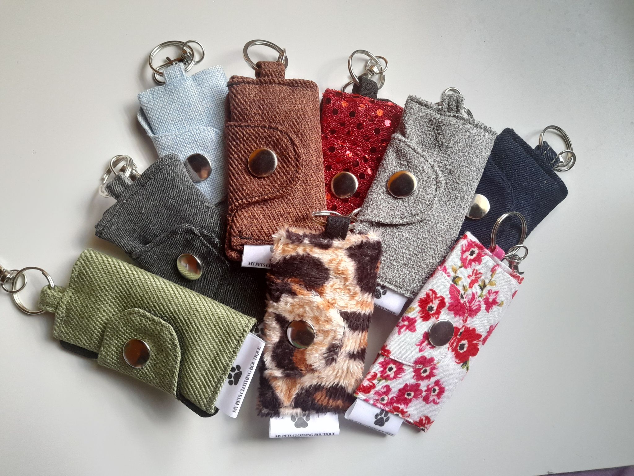 Key Chain Purse with Flap top_0