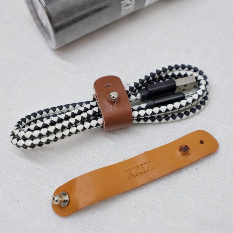 LEATHER FAST USB DATA CABLE USB401_1
