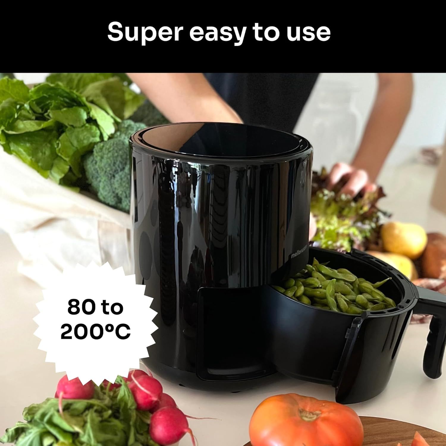 AIR FRYER -MELLERWARE- CRUNCHY BASIC_4