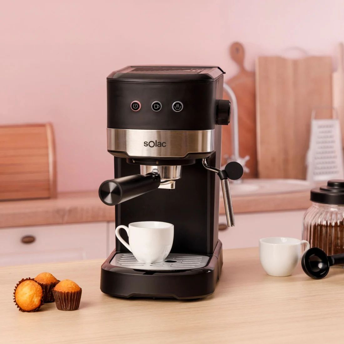 ESPRESSO COFFEE MAKER -SOLAC- TASTE SLIM BASIC (VER I)_0