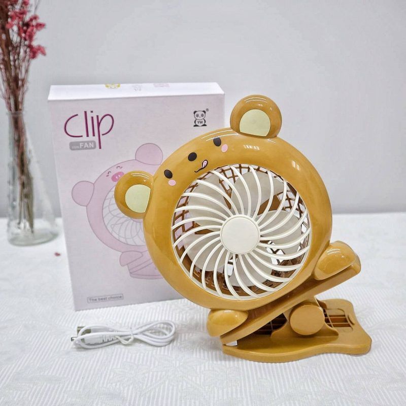 CUTE BEAR CLIP FAN_6