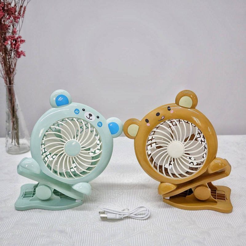 CUTE BEAR CLIP FAN_1