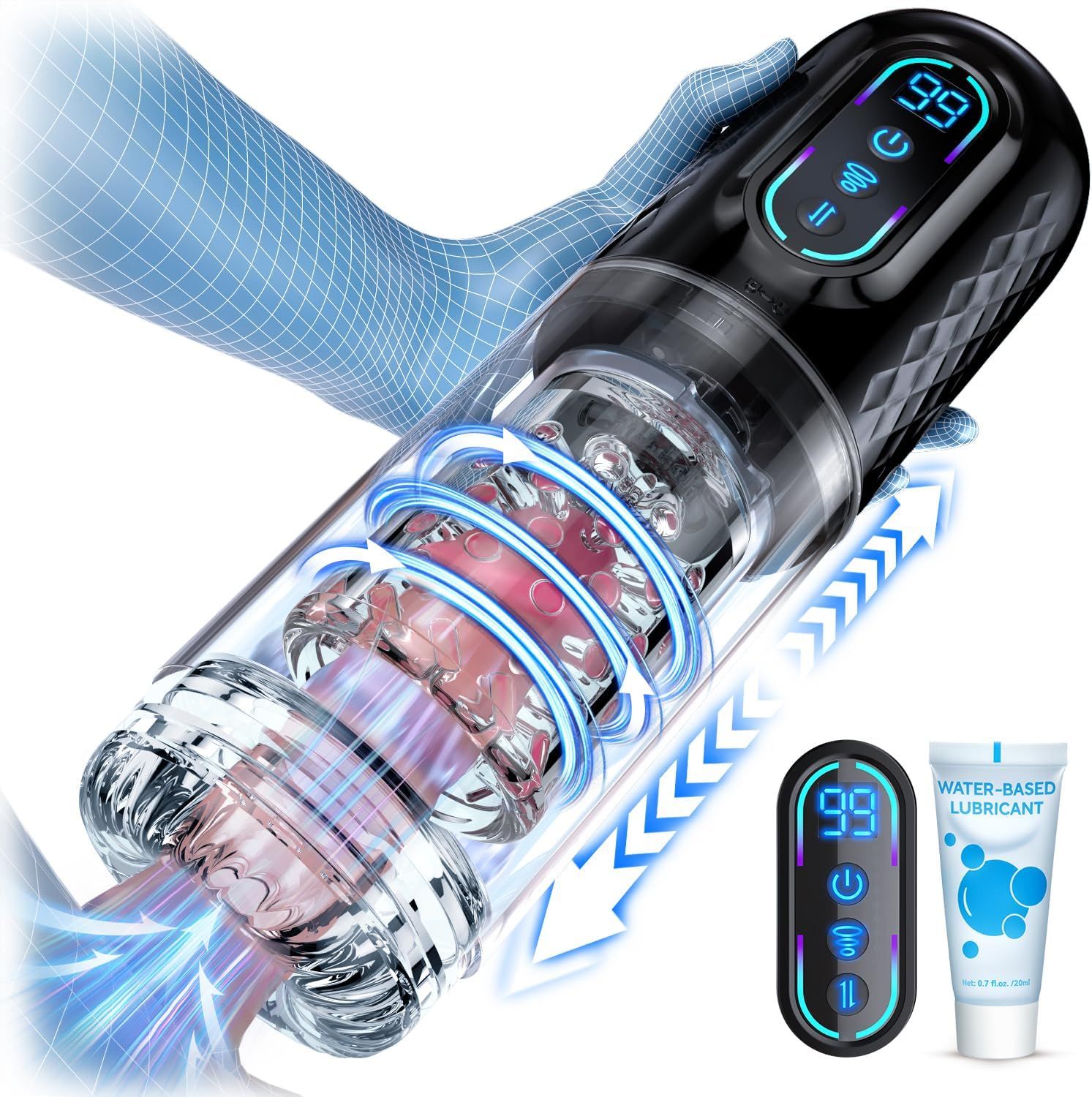 Automatic Male Masturbator Penis Pump_0