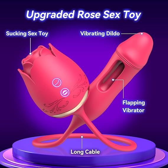 Sucking Vibrator Rose Sex Toys_4