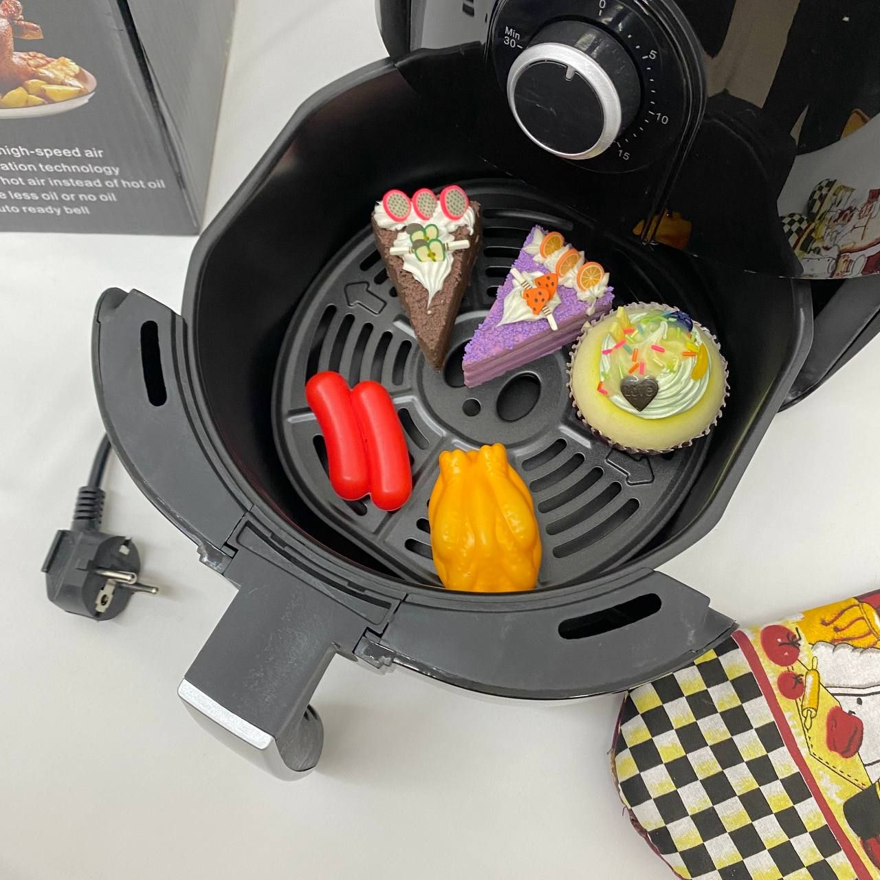 AIR FRYER AF606 5.0L LCD SCREEN_4