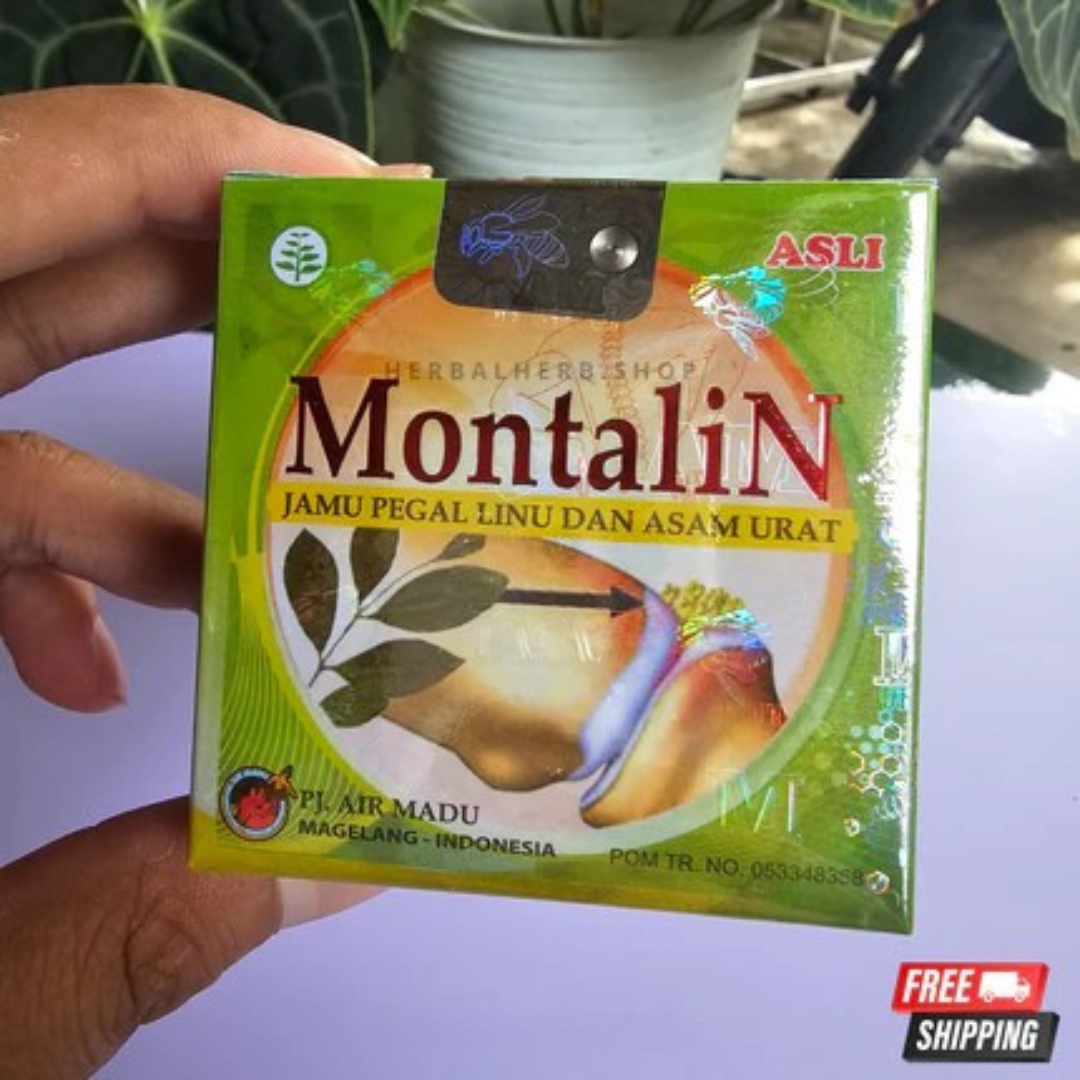 20 Box Montalin Gout, Rheumatism, Cholesterol, Rheumatism100% Original_0