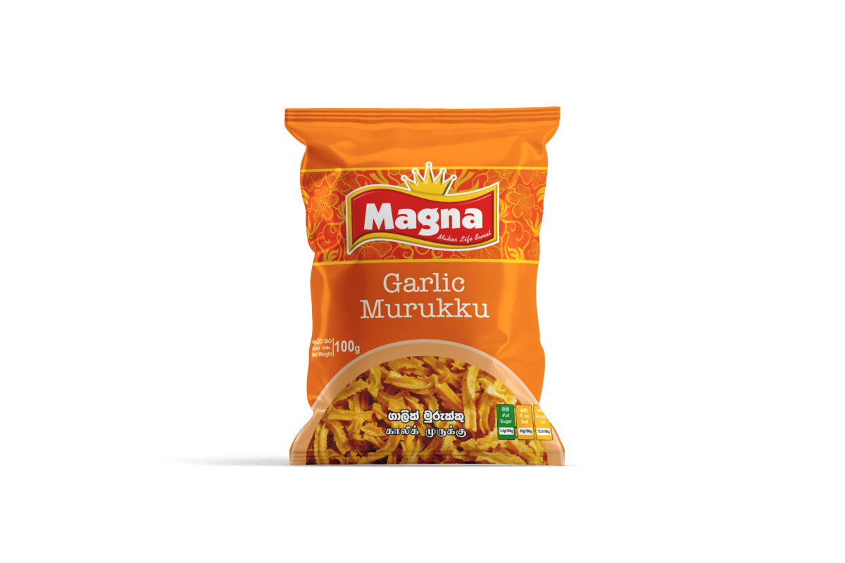 Magna- Garlic Murukku 50g_0