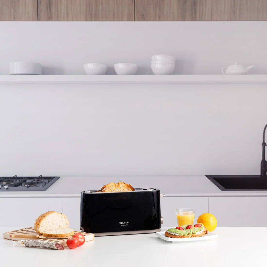 TOASTER  -TAURUS- MYTOAST NERO(TO1000P)_5