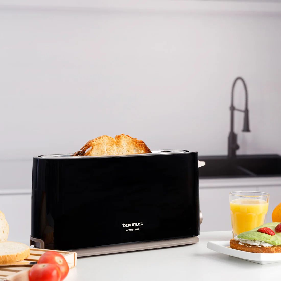 TOASTER  -TAURUS- MYTOAST NERO(TO1000P)_1