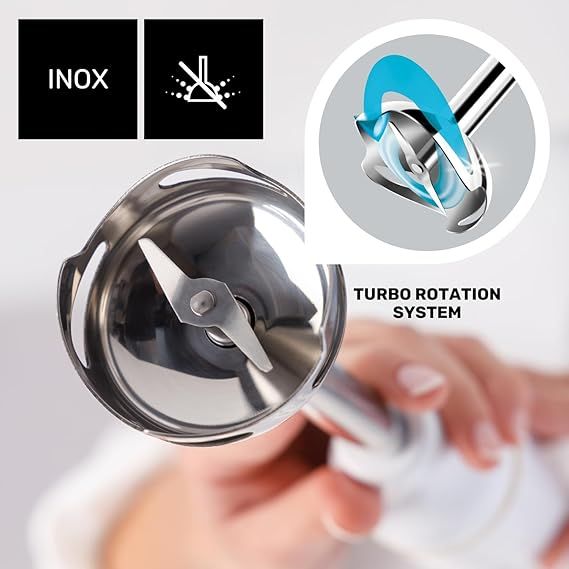 STICK BLENDER -TAURUS- ROB.500 PLUS INOX_6