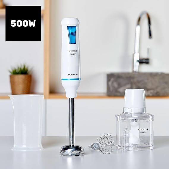 STICK BLENDER -TAURUS- ROB.500 PLUS INOX_1