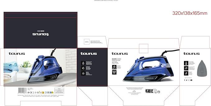 STEAM IRON -TAURUS- QUIOS 3000_1